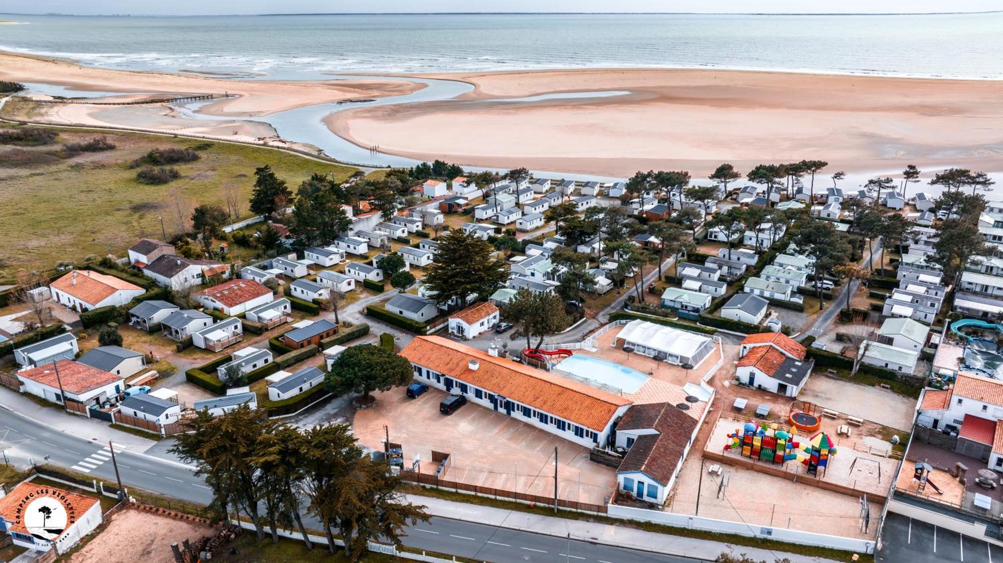Camping Les Violettes La Faute-sur-Mer Zewnętrze zdjęcie